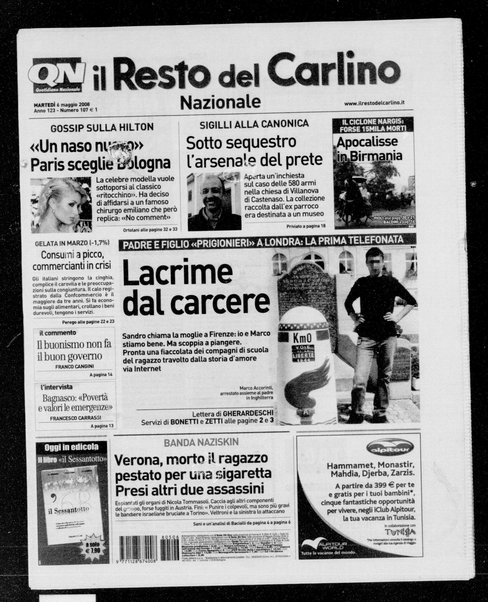 Il Resto del Carlino : giornale dell'Emilia